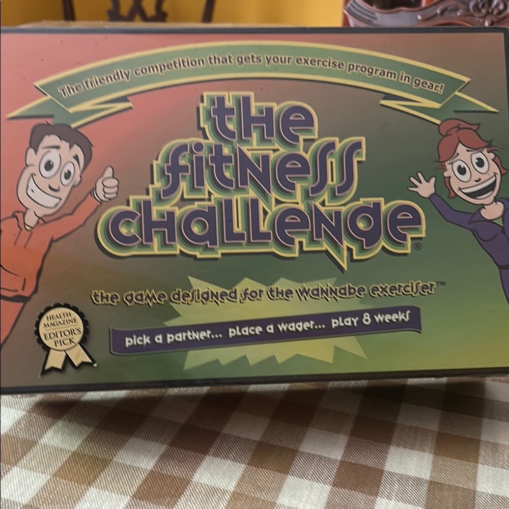 NWT The Fitness Challenge Board Game